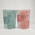 Customized Packaging Stand Up Zipper Bag Plastic Pouch For Body Scrub Bath Salt Packing Coffee Body Scrub Bag