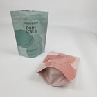 Customized Packaging Stand Up Zipper Bag Plastic Pouch For Body Scrub Bath Salt Packing Coffee Body Scrub Bag