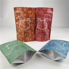 Customized Size Eco-friendly Snack Bag Packaging Matt Aluminum Foil Stand Up Pouch Ziplock Doypack Bag
