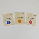 Colors Printing Biodegradable Paper Sachets For Skincare Plastic PLA Compostable Paper Bags