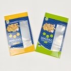 Digital Printed Snack Bag Packaging with Zipper Closure for Attractive Design Ziplock Edibles Stand Up Packaging