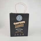 Laminated Aluminum Foil Mylar Packaging Bag Custom Digital Printing Logo Printed Shopping Paper Bag