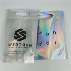 Top Quality Custom Logo Printed Fashion Pack Custom Thickness Leak Proof Holographic Film Mylar Bags