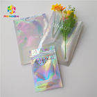 Diamond Bright Cosmetic Packaging Bag , 3 Side Seal Pouch  Custom Printing Logo
