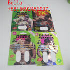 Black Plastic Blister Packaging For Male Enhancement Capsule Packaging