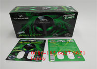 Paper Material Blister Card Packaging For All Nature FX9000 Penis Power Capsules