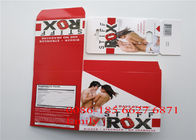 OEM Blister Card Packaging For Enhancing Max Man Capsules Packaging