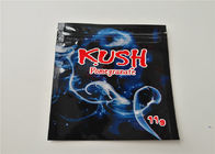 Aluminum Foil Herbal Incense Packaging Matte OPP Material With Transparent Color