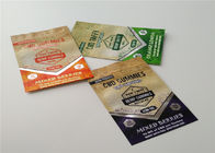 Small Size Herbal Incense Packaging Custom Logo Printed  With Aluminum Layer Laminated