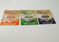 THC Resealable Herbal Incense Packaging , Plastic Zipper Bags For Pill Packaging