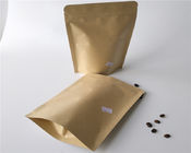 Resealable Zipper Paper Food Bags High Strength Full Color Printing For Dried Fruit Nut