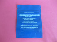 Packet Sachet Plastic Zipper Bags With Food Grade Material With CMYK Color