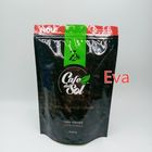 Silver Plastic Stand Up Pouch Bags 500g Non - Toxic For Coffee Tea Powder Packaging