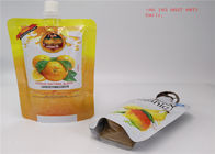 Reusable Spout Pouch Packaging Plastic Squeeze Food Grade For Fruit Juice