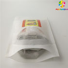 custom your Own Logo Printing aluminum foil packaging bag with bottom gusset bag Bottom Pouch bags clear  zipper foilbag