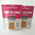 SGS Plastic Snack Bag Packaging Custom Logo Mylar Doypack For Potato Chips / Biscuits