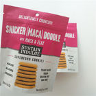 SGS Plastic Snack Bag Packaging Custom Logo Mylar Doypack For Potato Chips / Biscuits