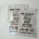 Garment Holographic Foil Pouch Packaging k Clear Front For Sock / Underwear