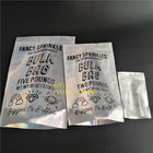 BPA Free Gravure Printing Stand Up Foil Pouch Packaging Facial Mask Holographic Laser Bag