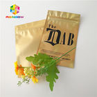 Gold Royal Kratom Bali Foil k Packing Bags , Stand Up Pouch Bags For Spices Powder