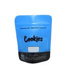 Printed Foil Pouch Packaging Recloseable 3.5 Grams Cookies Bag Smell Proof With k