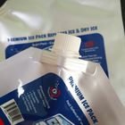 Shock Ice Spout Pouch Packaging Bag Aluminum Foil Cooler Customized For Frozen Food