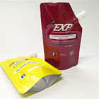 BPA Free Plastic Hair Mask Spout Bags Packaging Liquiddrink Coffee Stand Up Pouches