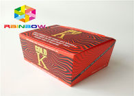 Embossed Printing Paper Box Packaging Small Commodity Product With Window