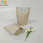 Food Grade Customized Paper Bags Standing Up Recyclable Body Scrub Packaging