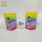 Transparent Window Snack Bag Packaging Hologram Laser Stand Up Bags Pouch High Barrier