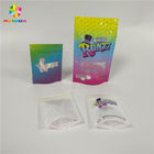 Custom Print Nack Food Packaging Bags Gummy Bear Runtz Laser Hologram Zipper Pouch