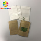 Rectangle Round Window Customized Paper Bags 50-200 Microns Thickness For Packaging