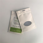Scrub Packaging Customized Paper Bags Aluminum Foil Stand Zip Lock Kraft Paper Mylar Type