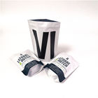 Matte White Coffee Bag Plastic Pouches Packaging Aluminum Foil Heal Seal Pouch