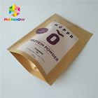 Eco Friendly Foil Pouch Packaging Food Grade k Logo Printed Kraft Craft Paper