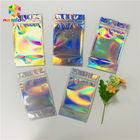 Mylar Aluminum Foil Stand Up Pouch Foil Hologram Packaging Bag For Cosmetics