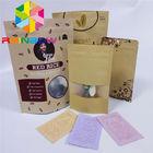 Eco - Friendly Food Paper Box Packaging Heat Seal k Valve For Coffee Bean