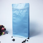Flat Bottom Plastic Pouches Packaging Resealable k Top Coffee Bags Customized