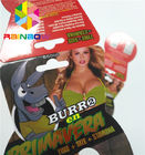 Normal Size Plastic Blister Packaging Burro 30000 Burro2 6000 Sex Male Enhancement Box