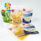 Zipper Plastic Pouches Packaging Printed Vacuum Food Sauce Retort Stand Up Bag