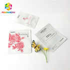 Cosmetic Facial Mask Foil Pouch Packaging Customized Color Printing Good Sealing