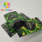 Laminated Material Stand Up Pouch Bags Moringa Leaf Powder Packaging With Zipper