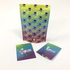 Stand Up Herbal Incense Packaging Holographic Laser Film Runtz Bags With k