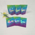 Plastic Hologram Shiny Resealable Stand Up Pouches k Runtz Bags Smell Proof