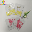 Aluminum Foil Sachet Plastic Cosmetic Bags For Facial Mask / Eyelash Packing