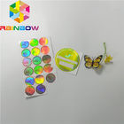 Adhesive Shrink Sleeve Printing Custom Reflection Rainbow Holographic Stickers Label