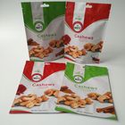 Foil Stand Up Snack Bag Packaging Zipper Plastic Cashew Nut Pack Custom Printed