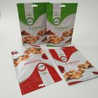 Foil Stand Up Snack Bag Packaging Zipper Plastic Cashew Nut Pack Custom Printed