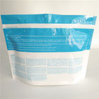 Food Storage Microwave Steriliser Bottom Gusset Bags Resealable Top Zipper Custom