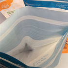 Microwave Steam Bottom Gusset Bags Glossy Stand Up Plastic Sterilizer Retort Pouch